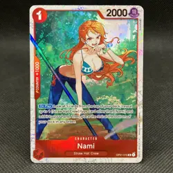 2x Nami OP01-016 R Ultra Deck Three Captains Rare Alt Art AA One Piece TCG Eng - Image 3