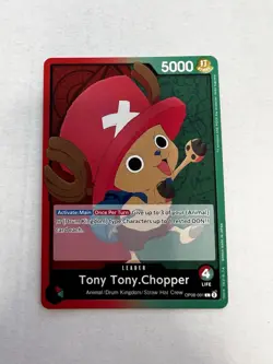 Tony Tony.Chopper OP08-001 Leader Two Legends One Piece CCG - Image 1