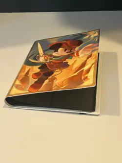 Mickey Mouse Brave Little Tailor Binder Disney Lorcana TCG Holds 80 Cards NEW - Image 3