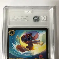 Stitch Carefree Surfer Legendary First Chapter Disney Lorcana TAG 10 - Image 2