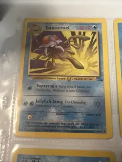 Pokemon TCG Base Set 9 card lot. Commons. Cards shown will be the ones you get - Image 2