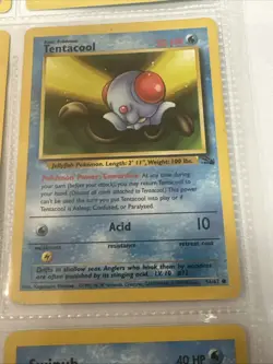 Pokemon TCG Base Set 9 card lot. Commons. Cards shown will be the ones you get - Image 5