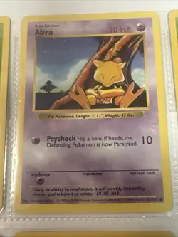 Pokemon TCG Base Set 5 Card lot. Commons. Cards shown will be the ones you get. - Image 3