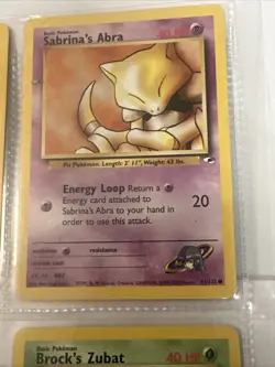 Pokemon TCG Base Set 9 card lot. Commons. Cards shown will be the ones you get - Image 4