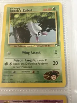 Pokemon TCG Base Set 9 card lot. Commons. Cards shown will be the ones you get - Image 5