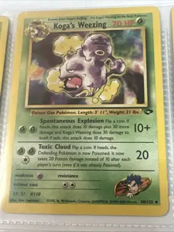Pokemon TCG Base Set 9 card lot. Commons. Cards shown will be the ones you get - Image 3