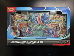Pokemon Trading Card Game Greninja ex and Kingdra ex Special Collection Box New - Image 1