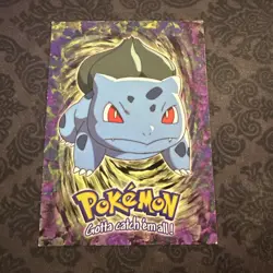 Pokemon Card - Bulbasaur #01 E1 - Pokemon the First Movie - Topps - Image 1