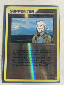 Professor Rowan Secret Wonders Reverse Holo Rare Pokemon Card 123/132 2007 Mp - Image 1