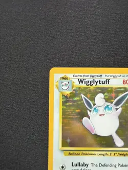 Wigglytuff 16/64 Jungle Holo Pokemon Card - LP - Image 5