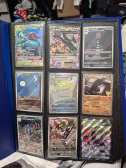 Pokemon BIinder Card Lot Including Carts & Ultra Pro Binder Plus More - Image 2