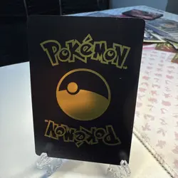 Pokemon Super Water Aero Turtle Black Foil Fan Art Display Card HP173650💥 - Image 2