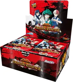JASCO My Hero Academia Card Series 2 Crimson Rampage Booster Box 860006917159 - Image 1