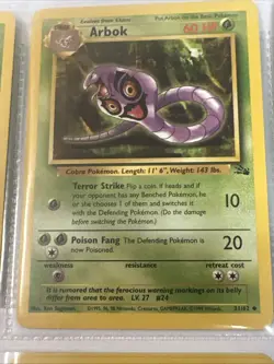 Pokemon TCG Base Set 9 card lot. Commons. Cards shown will be the ones you get - Image 3