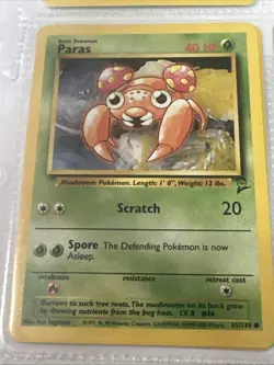 Pokemon TCG Base Set 9 card lot. Commons. Cards shown will be the ones you get - Image 5