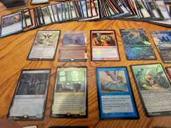 lot 1000+ magic: the gathering cards in 2012 box with sleeves OVER 100 FOILS - Image 4
