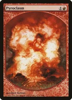 Pyroclasm Magic Player Rewards Magic The Gathering MTG Card - Image 1