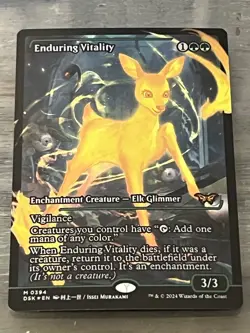 Enduring Vitality (Showcase Foil) - Duskmourn: House of Horror (DSK) - EN M 0394 - Image 1