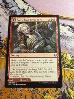 MTG Song-Mad Treachery Zendikar Rising Uncommon Magic the Gathering NM/M - Image 2