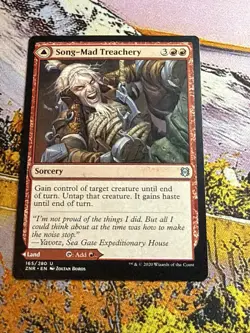 MTG Song-Mad Treachery Zendikar Rising Uncommon Magic the Gathering NM/M - Image 3