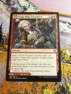 MTG Song-Mad Treachery Zendikar Rising Uncommon Magic the Gathering NM/M - Image 4