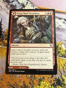 MTG Song-Mad Treachery Zendikar Rising Uncommon Magic the Gathering NM/M - Image 5
