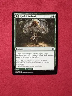 Khalni Ambush / Khalni Territory Zendikar Rising ZNR Magic The Gathering MTG 192 - Image 1