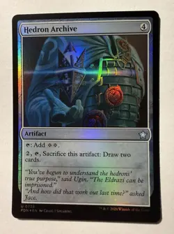 Hedron Archive 0726 FOIL | Magic the Gathering MTG | Foundations | Uncommon - Image 1