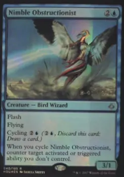 Nimble Obstructionist - Hour of Devastation: #40, MTG - Foil Lp C250 - Image 1