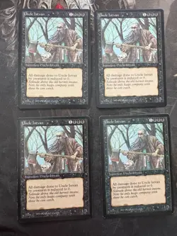 *** THE DARK Uncle Istvan x4 *** LP - DUTY FREE MtG Magic - Image 1