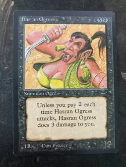 *** ARABIAN NIGHTS Hasran Ogress (Light) *** EX-NM! - DUTY FREE - MtG Magic - Image 1