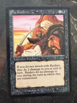*** ARABIAN NIGHTS Erg Raiders (Light) *** NM-Mint Beauty! - Magic MtG - Image 1