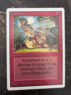 *** UNLIMITED Earthbind *** NM-Mint Beauty! - DUTYFREE - Magic MtG - Image 1