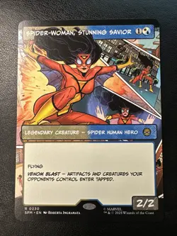 Spider-Woman, Stunning Savior 0230 (Borderless) - Marvel's Spider-Man (SPM) - Image 1