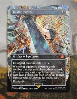 Buster Sword (Borderless) Final Fantasy Regular - Image 1