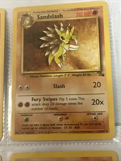 Pokemon TCG Base Set 9 card lot. Commons. Cards shown will be the ones you get - Image 3
