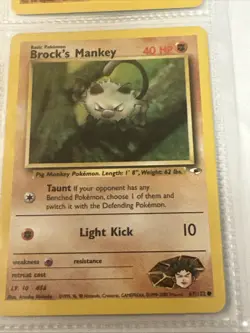 Pokemon TCG Base Set 9 card lot. Commons. Cards shown will be the ones you get - Image 4