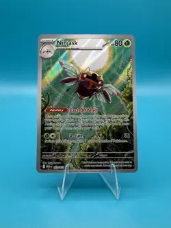 Pokemon TCG 2025 Ninjask 137/132 Illustration Rare Mega Evolutions NM - Image 1
