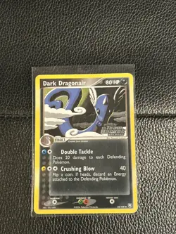 2004 Pokemon Dark Dragonair 32/109 Team Rocket Returns Stamp - Reverse Holo - MP - Image 1
