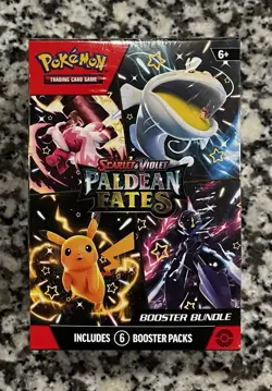 Pokemon Scarlet & Violet Paldean Fates Booster Bundle Sealed - Image 1