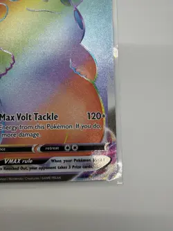 Pokemon Pikachu VMAX 188/185 Vivid Voltage Full Art Rainbow Rare Secret Rare - Image 4