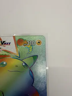 Pokemon Pikachu VMAX 188/185 Vivid Voltage Full Art Rainbow Rare Secret Rare - Image 5