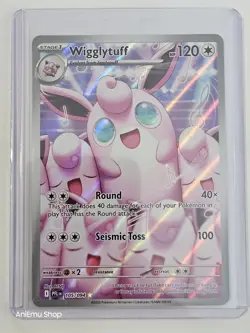 Pokemon Wigglytuff 105/094 Phantasmal Flames Illustration Rare - Image 5