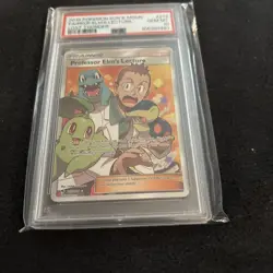 PSA 10 Pokemon Professor Elm's Lecture Lost Thunder Full Art #213 - Image 4