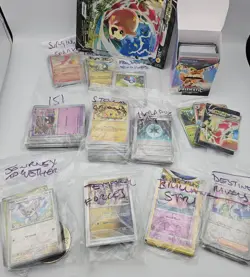 Pokemon Mixed Bulk Bundle Commons Uncommons Holo & Reverse Holos 151 Prismatic - Image 1