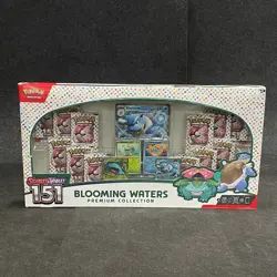 POKEMON S & V 151 Blooming Waters Premium Collection, Sealed Box is Worn - Image 1