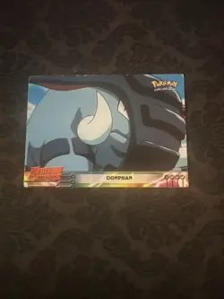 Pokemon TCG Donphan Pokemon Topps Mewtwo Strikes Back 11 Black Topps - Image 1