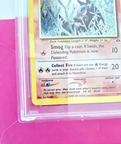 2001 Pokemon Neo Discovery #5/75 Houndour-Holo PSA 7 NM VINTAGE (See Photos) - Image 3