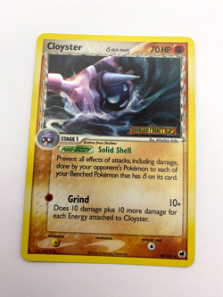Pokemon Card - Reverse-Holo Cloyster 14/101 EX Dragon Frontiers *MP* Rare - Image 1