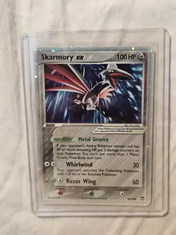 Pokemon TCG EX Power Keepers Skarmory ex 98/108 Holo Swirl - Image 1
